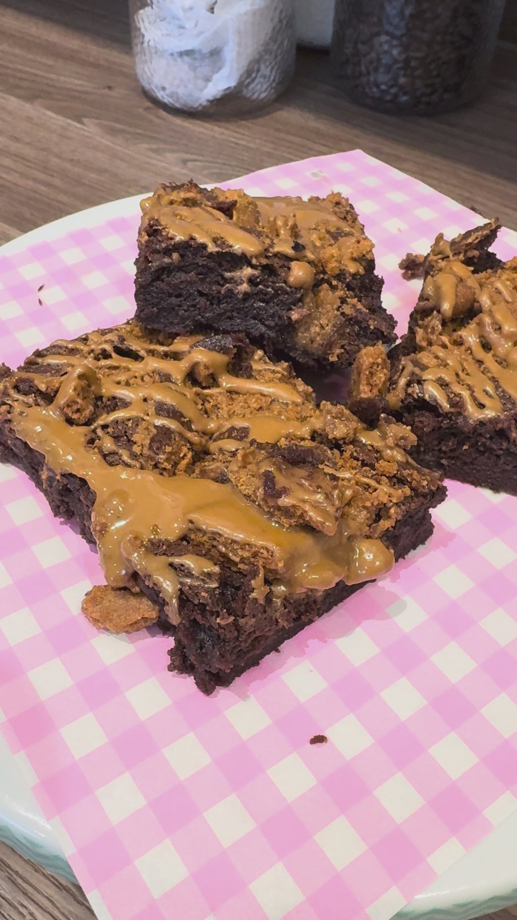 Biscoff Brownies